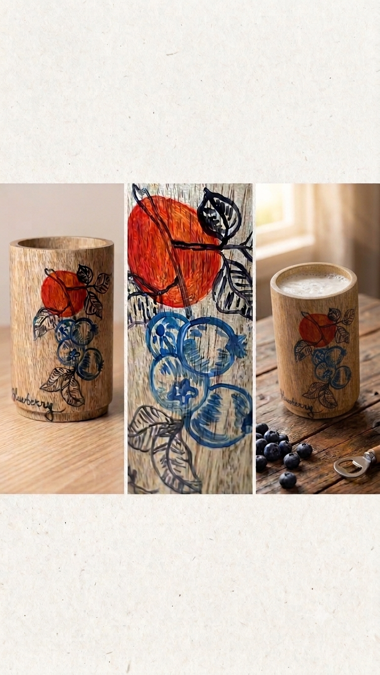 Wooden Beer Mug