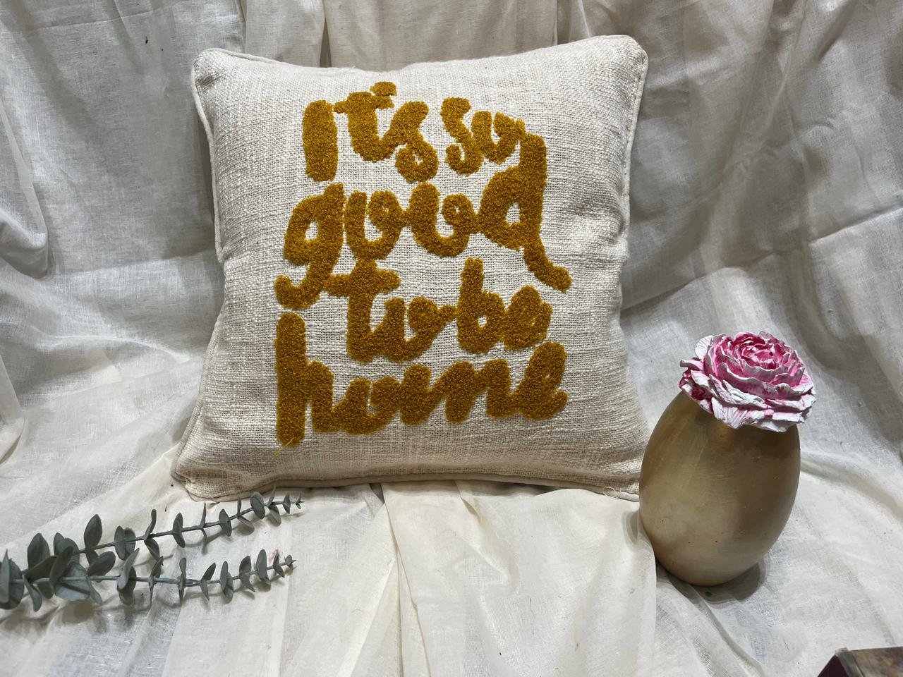 Tufted Cushion Cover