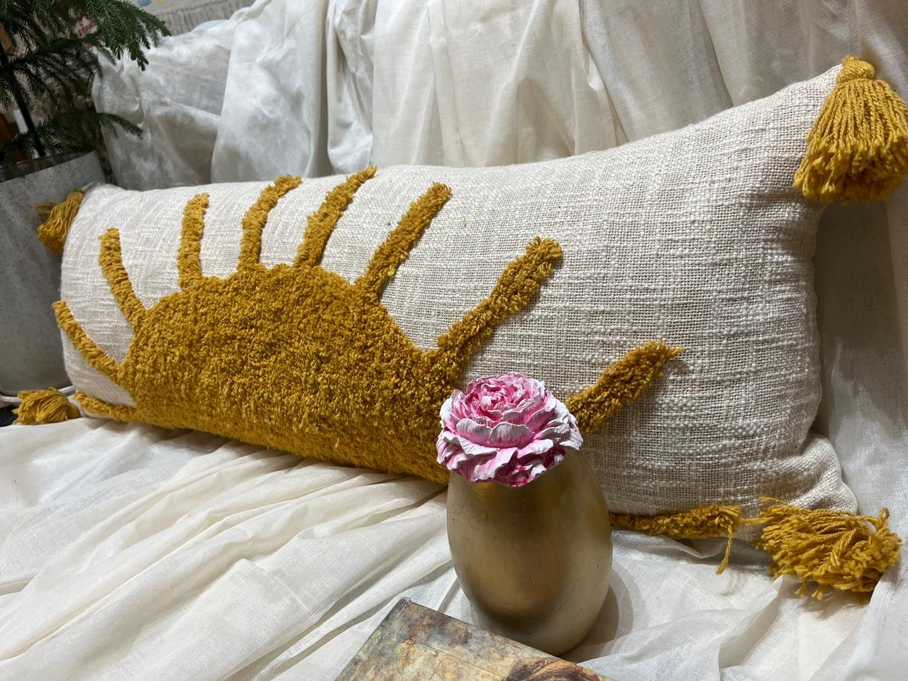 Tufted Lumber Cushion with filler