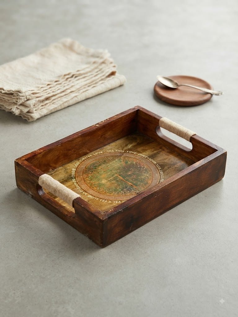 Wood Serving Tray (Medium)